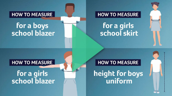 School Uniform Measurement Guides